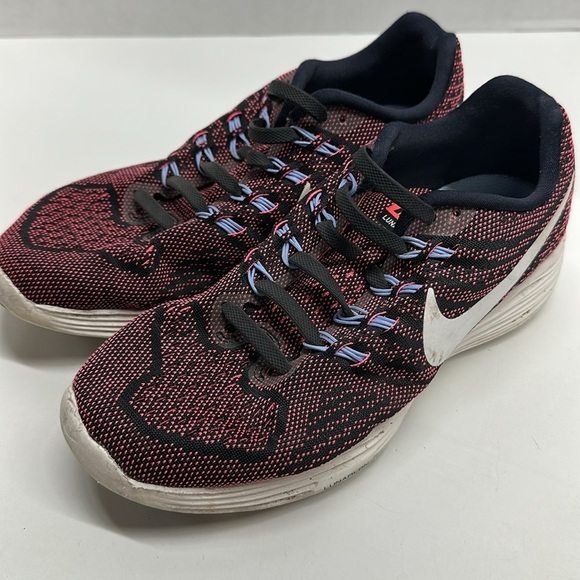 Nike Lunartempo 2 Sneakers Athletic Running Shoes Black Pink Women's Size 8 - Picture 4 of 9